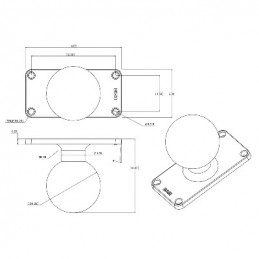 RAM Mounts RAM-D-202U-24 asennussarja