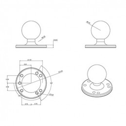 RAM Mounts RAM-202U asennussarja