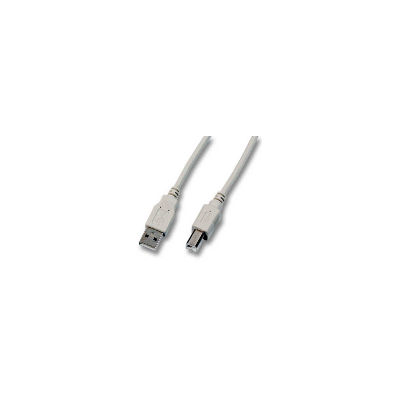 EFB Elektronik 1.8m, USB A - USB B, M M USB-kaapeli 1,8 m USB 2.0 Harmaa