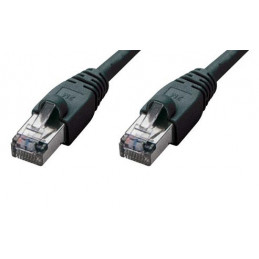 Tecline 71410S verkkokaapeli Musta 10 m Cat6a S FTP (S-STP)