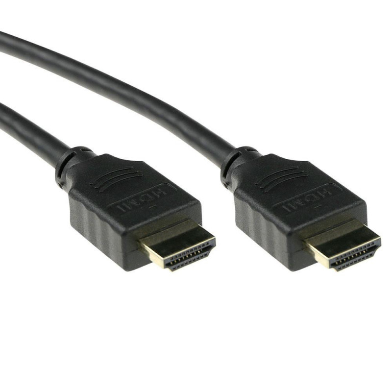 ACT AK3942 HDMI-kaapeli 1 m HDMI-tyyppi A (vakio) Musta