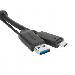 Targus ACC1133GLX USB-kaapeli 1 m USB 3.2 Gen 1 (3.1 Gen 1) USB C Musta