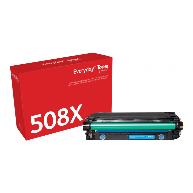 Everyday Syaani -värikasetti Xeroxilta, HP CF361X  CRG-040HC -yhteensopiva, 9500 sivua- (006R03680)