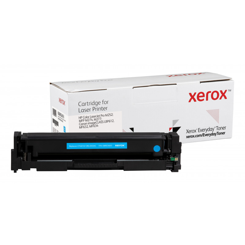 Everyday Syaani -värikasetti Xeroxilta, HP CF401X  CRG-045HC -yhteensopiva, 2300 sivua- (006R03693)