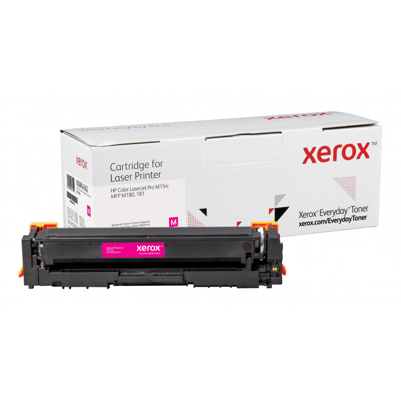 Everyday Vakiokapasiteetti Magenta -värikasetti Xeroxilta, HP CF533A -yhteensopiva, 900 sivua- (006R04262)
