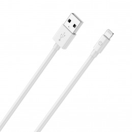 RealPower 385240 matkapuhelimen kaapeli Valkoinen 2 m USB A Lightning