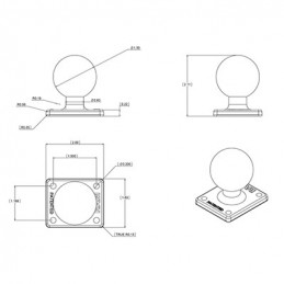 RAM Mounts RAM-347U asennussarja