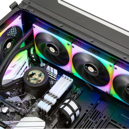 Thermaltake TT Toughliquid Ultra 420 Tietokonekotelo All-in-one-nesteenjäähdytin Musta