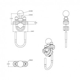RAM Mounts RAM-B-231Z asennussarja