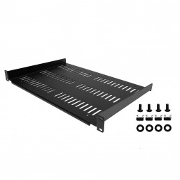 StarTech.com SHELF-1U-12-FIXED-V palvelinkaapin lisävaruste Kehikon hylly