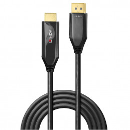 Lindy 40931 videokaapeli-adapteri 2 m HDMI-tyyppi A (vakio) DisplayPort Musta