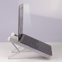 Lindy 20916 kannettavan tietokoneen teline Hopea, Valkoinen 39,6 cm (15.6")