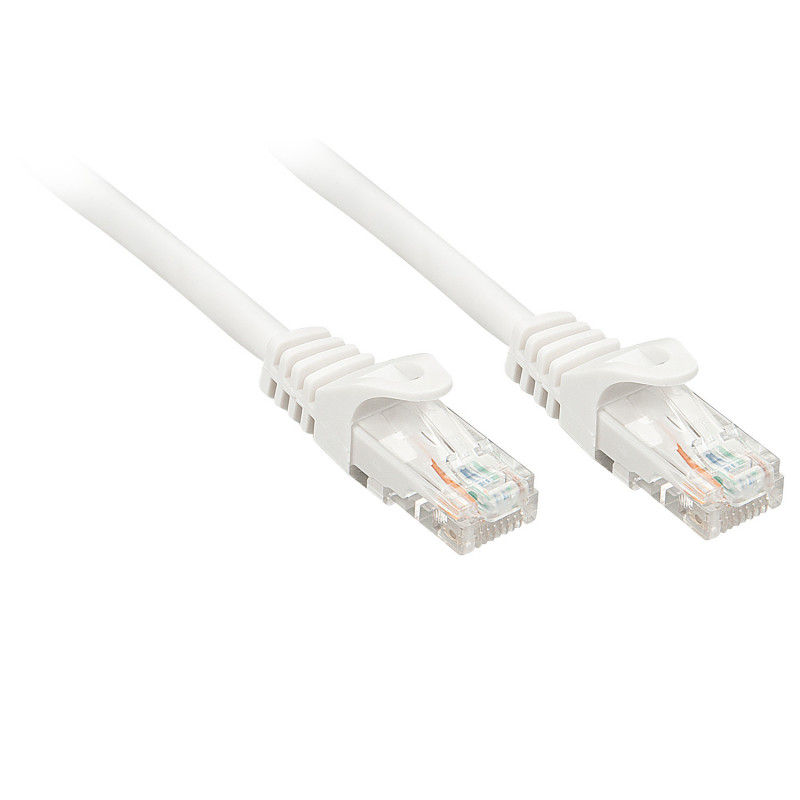 Lindy Rj45 Rj45 Cat6 2m verkkokaapeli Valkoinen U UTP (UTP)
