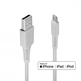 Lindy 31326 USB-kaapeli 1 m USB 2.0 USB A Valkoinen