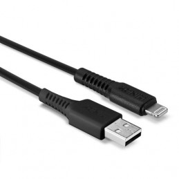 Lindy 31320 Lightning-kaapeli 1 m Musta