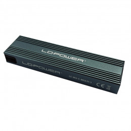 LC-Power LC-M2-C-MULTI-3 tallennusaseman kotelo SSD-kotelo Antrasiitti M.2