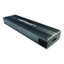 LC-Power LC-M2-C-MULTI-3 tallennusaseman kotelo SSD-kotelo Antrasiitti M.2