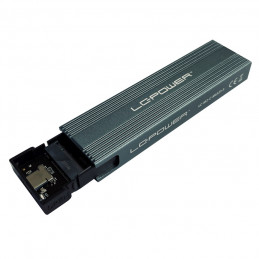 LC-Power LC-M2-C-MULTI-3 tallennusaseman kotelo SSD-kotelo Antrasiitti M.2