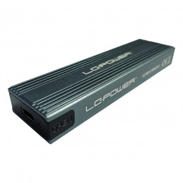 LC-Power LC-M2-C-MULTI-3 tallennusaseman kotelo SSD-kotelo Antrasiitti M.2