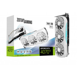 Zotac GeForce RTX 4070 Ti Trinity OC White Edition NVIDIA 12 GB GDDR6X