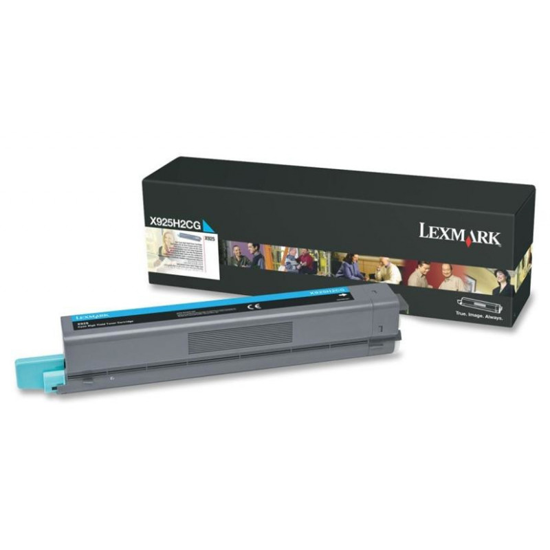 Lexmark X925H2CG värikasetti 1 kpl Alkuperäinen Syaani
