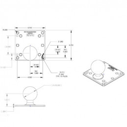 RAM Mounts RAM-D-246U asennussarja