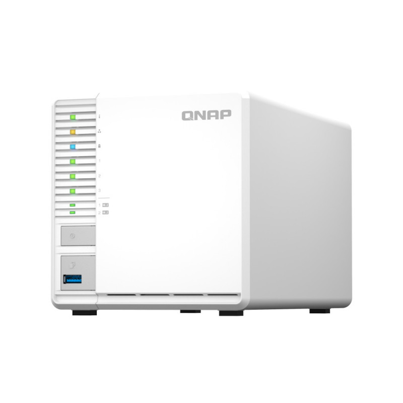 QNAP TS-364 NAS Tower Ethernet LAN Valkoinen N5095