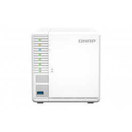 QNAP TS-364 NAS Tower Ethernet LAN Valkoinen N5095