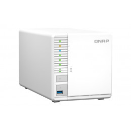 QNAP TS-364 NAS Tower Ethernet LAN Valkoinen N5095