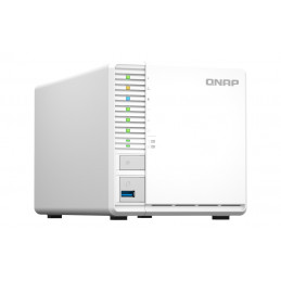 QNAP TS-364 NAS Tower Ethernet LAN Valkoinen N5095