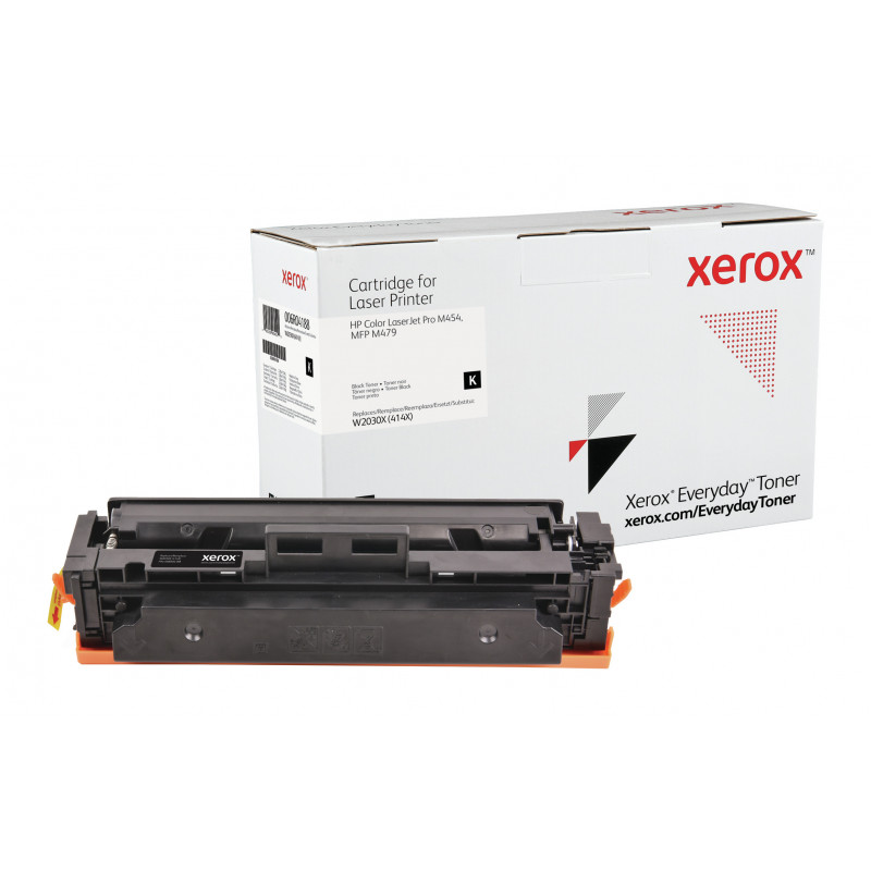 Everyday Suuri kapasiteetti Mustavalko -värikasetti Xeroxilta, HP W2030X -yhteensopiva, 7500 sivua- (006R04188)