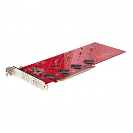 StarTech.com QUAD-M2-PCIE-CARD-B liitäntäkortti -sovitin Sisäinen M.2