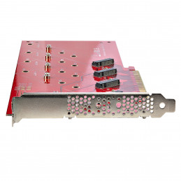 StarTech.com QUAD-M2-PCIE-CARD-B liitäntäkortti -sovitin Sisäinen M.2
