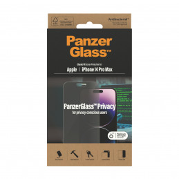PanzerGlass Classic Fit Privacy Apple i Kirkas näytönsuoja 1 kpl