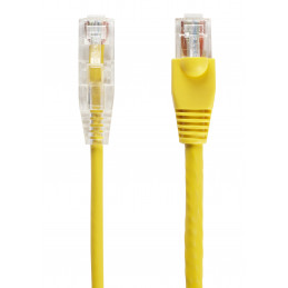 Black Box CAT6A 0.6m verkkokaapeli Keltainen 0,6 m U UTP (UTP)
