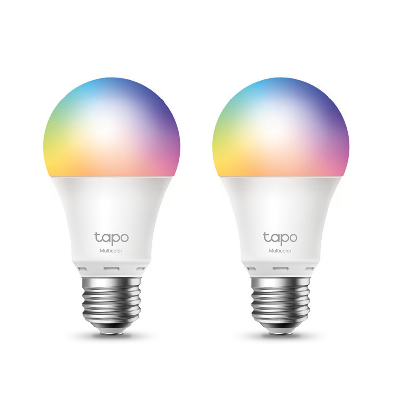 TP-Link Tapo L530E(2-pack) Älylamppu 8,7 W Metallinen, Valkoinen Wi-Fi
