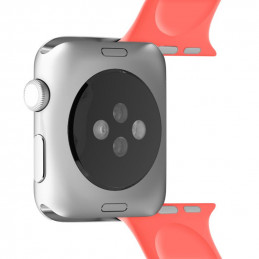 PURO ICON Apple Watch Band Yhtye Koralli Silikoni