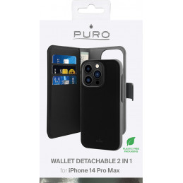PURO PUROFOLIOMAGIP14PMBK matkapuhelimen suojakotelo