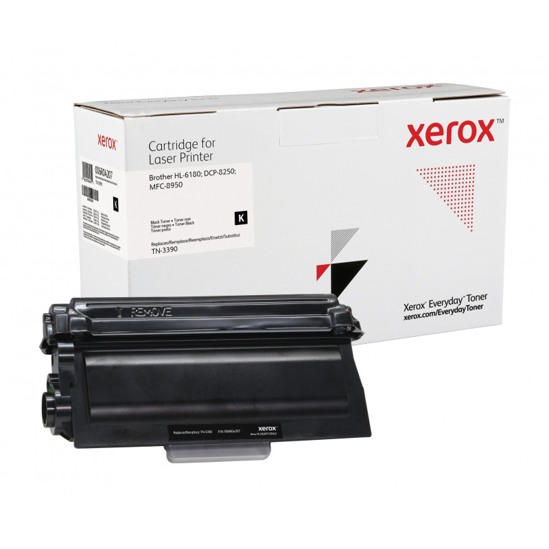 Everyday Mono -värikasetti Xeroxilta, Brother TN-3390 -yhteensopiva, 12000 sivua- (006R04207)