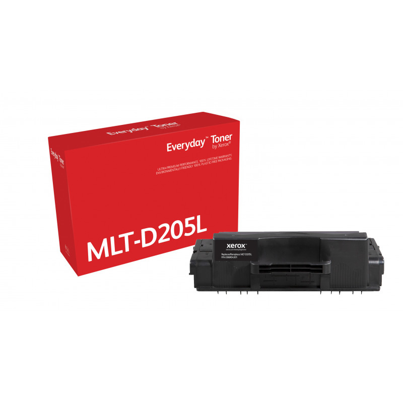 Everyday Suuri kapasiteetti Mustavalko -värikasetti Xeroxilta, Samsung MLT-D205L -yhteensopiva, 5000 sivua- (006R04301)