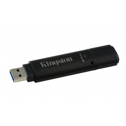 Kingston Technology DataTraveler 4000G2 with Management 64GB USB-muisti USB A-tyyppi 3.2 Gen 1 (3.1 Gen 1) Musta