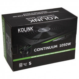 Kolink Continuum 1050W virtalähdeyksikkö 20+4 pin ATX ATX Musta