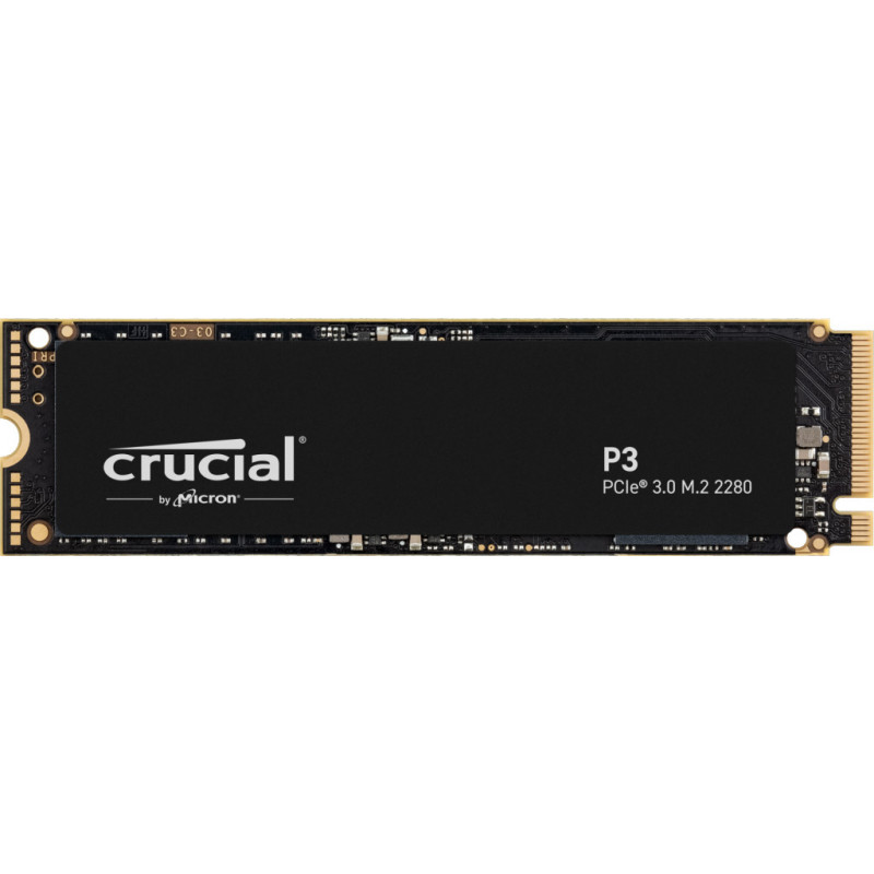 Crucial 2000GB P3 3D NAND NVMe PCIe M.2 SSD Tray