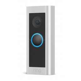 Ring Video Doorbell Pro 2 Hardwired Nikkeli, Satiini teräs