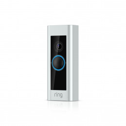 Ring Video Doorbell Pro 2 Plug-in Nikkeli, Satiini teräs