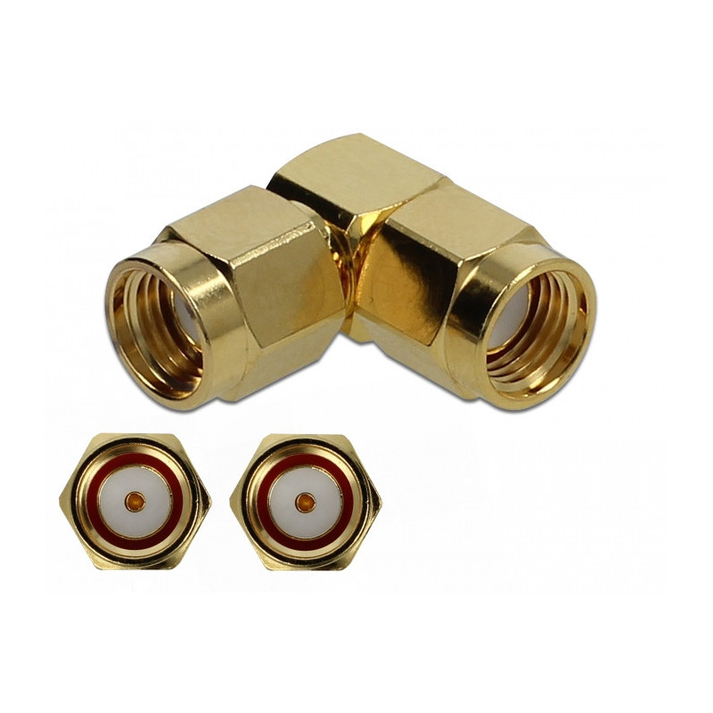 DeLOCK 89949 liitinjohto RP-SMA, RP-SMA Kulta