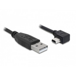 DeLOCK 82682 USB-kaapeli 2 m USB A Mini-USB B Musta