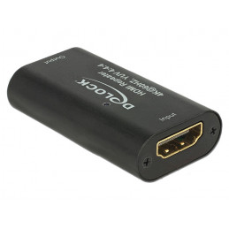 DeLOCK 11462 kaapelin sukupuolenvaihtaja HDMI Musta