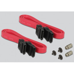DeLOCK 2x 67-pin M.2 key B - 2x SATA 7-pin liitäntäkortti -sovitin Sisäinen