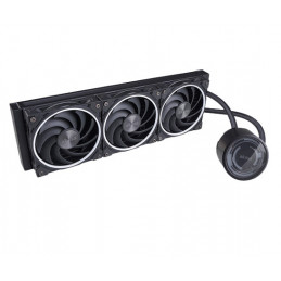 Akasa SOHO 360 Suoritin All-in-one-nesteenjäähdytin 12 cm Musta 1 kpl